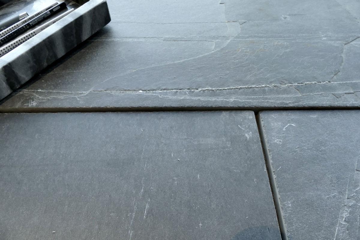 Rustikale Schiefer Bodenplatten