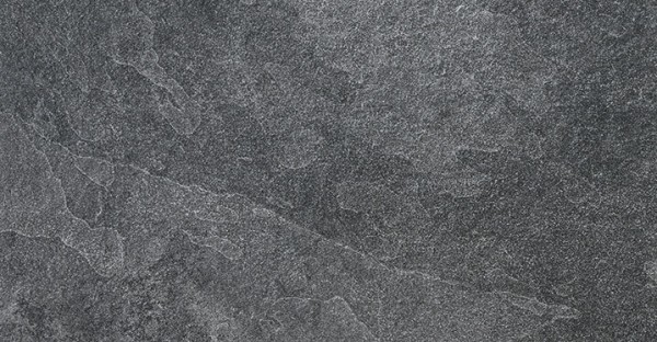 Muster Schieferoptik Fliese Schwarz 31,6x60,8 cm