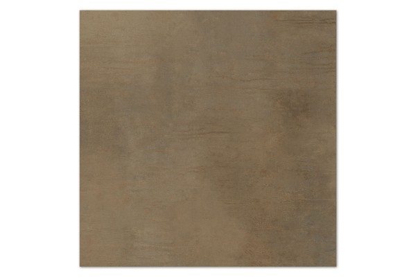 Muster Metalloptik Fliesen pureto® Rust Brown 80 x 80 cm